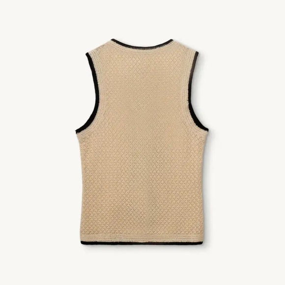 THE GARMENT | PLAGE CROCHET BEIGE TOP VEST - Picture 3 of 4